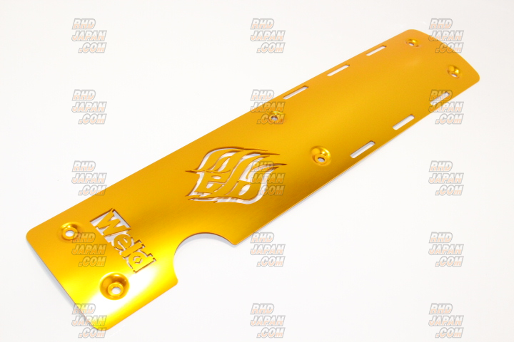 絶版 Weld ヒートシンクカバー jzx100 1JZ-GTE Weld ヒートシンクカバー 901JZ-GTE (レッド) [(有)ウエルド]