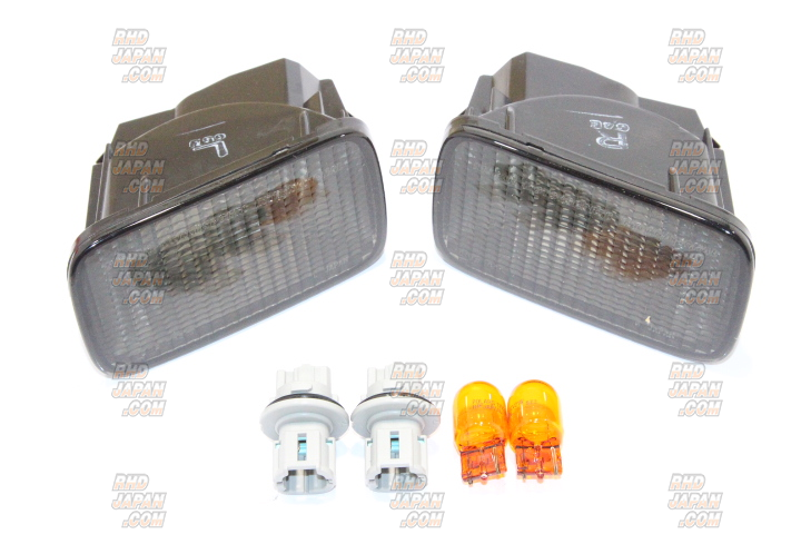 Nismo S-Tune Front Winker Marker Set Smoked - R34