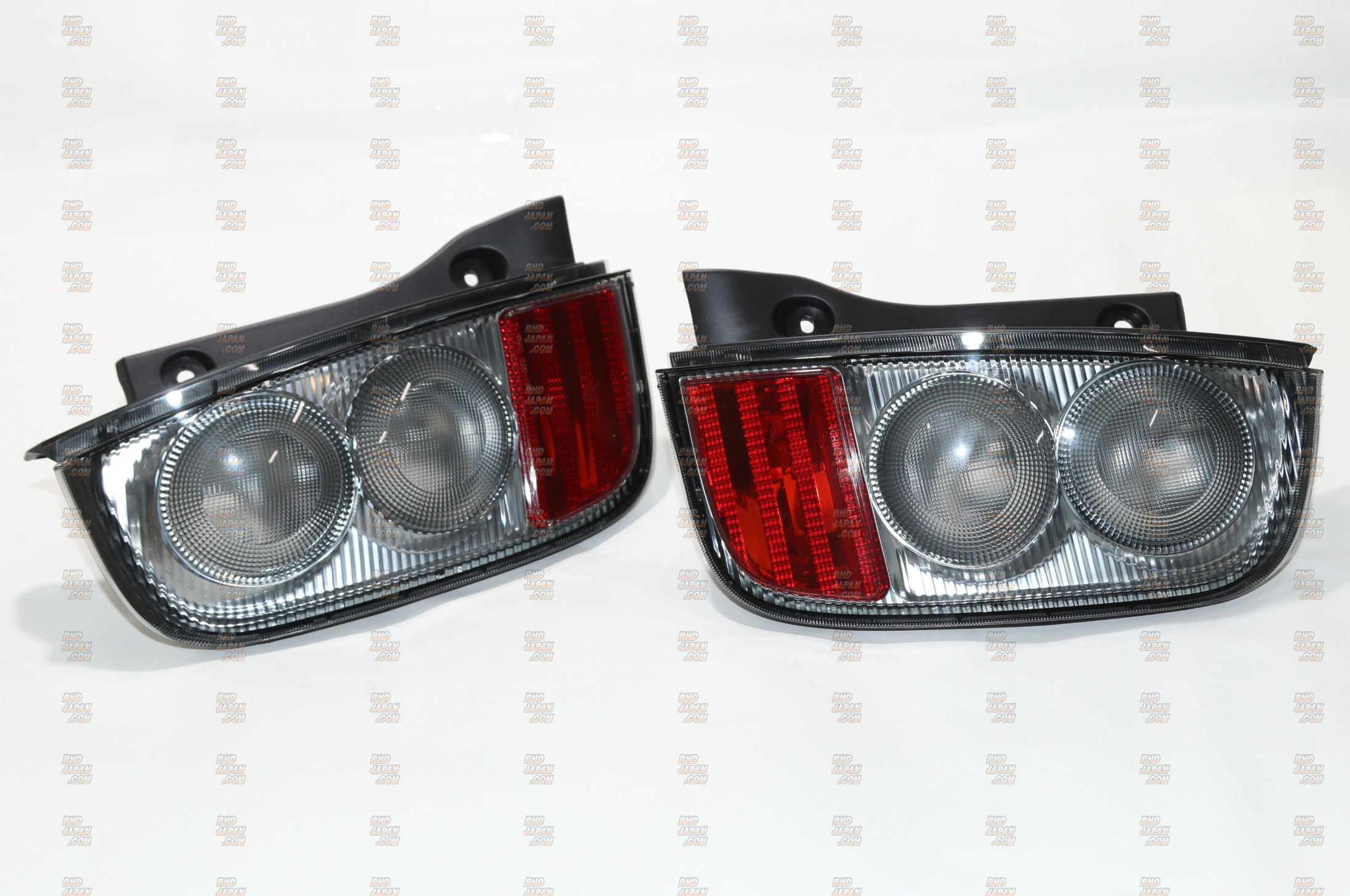 Nismo S-Tune Rear Tail Lights Grey Smoke - March K12 - RHDJapan