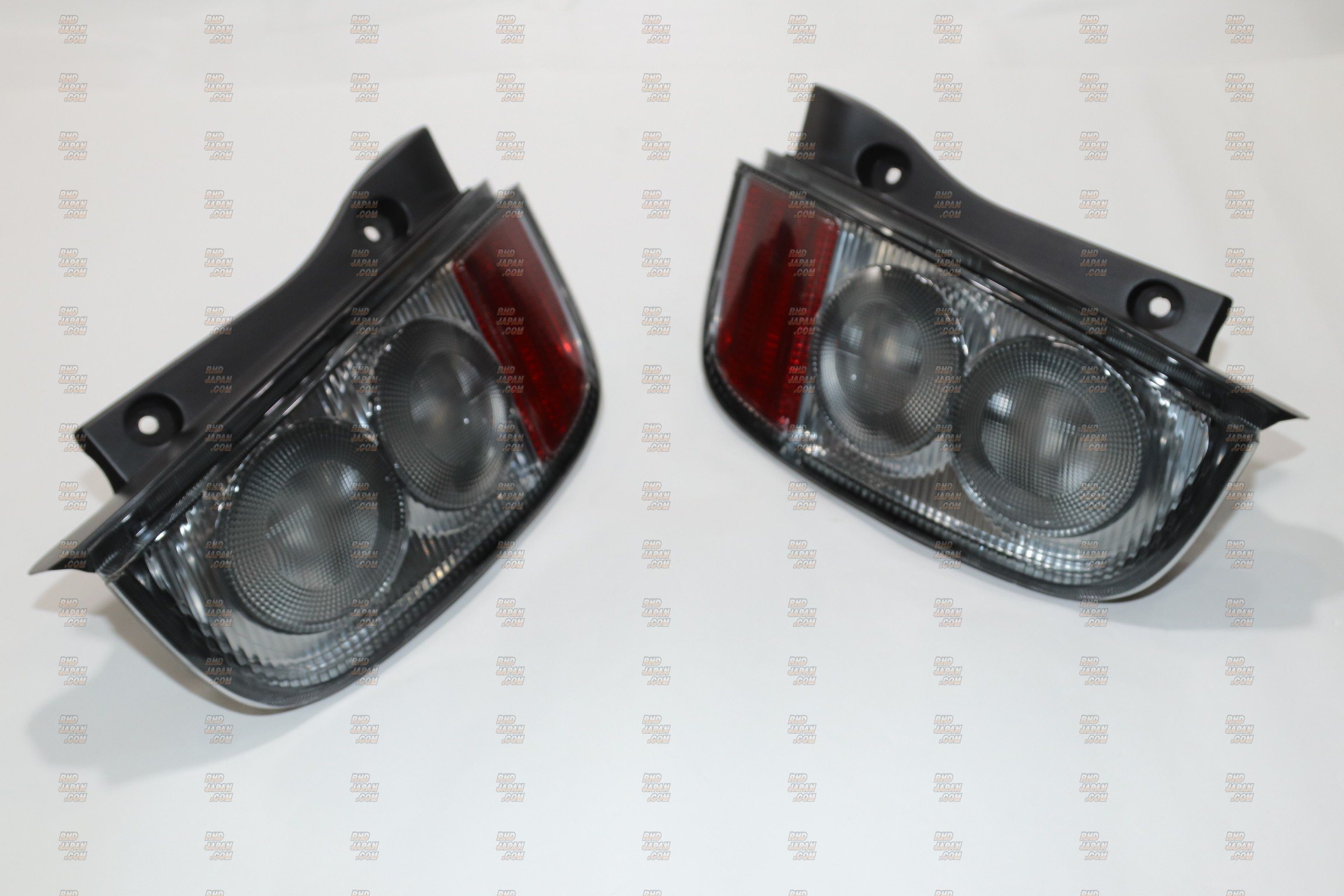 Nismo S-Tune Rear Tail Lights Grey Smoke - March K12 - RHDJapan