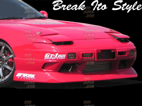 GT-1 Motorsports Break Ito Style Front Bumper - 180SX - RHDJapan