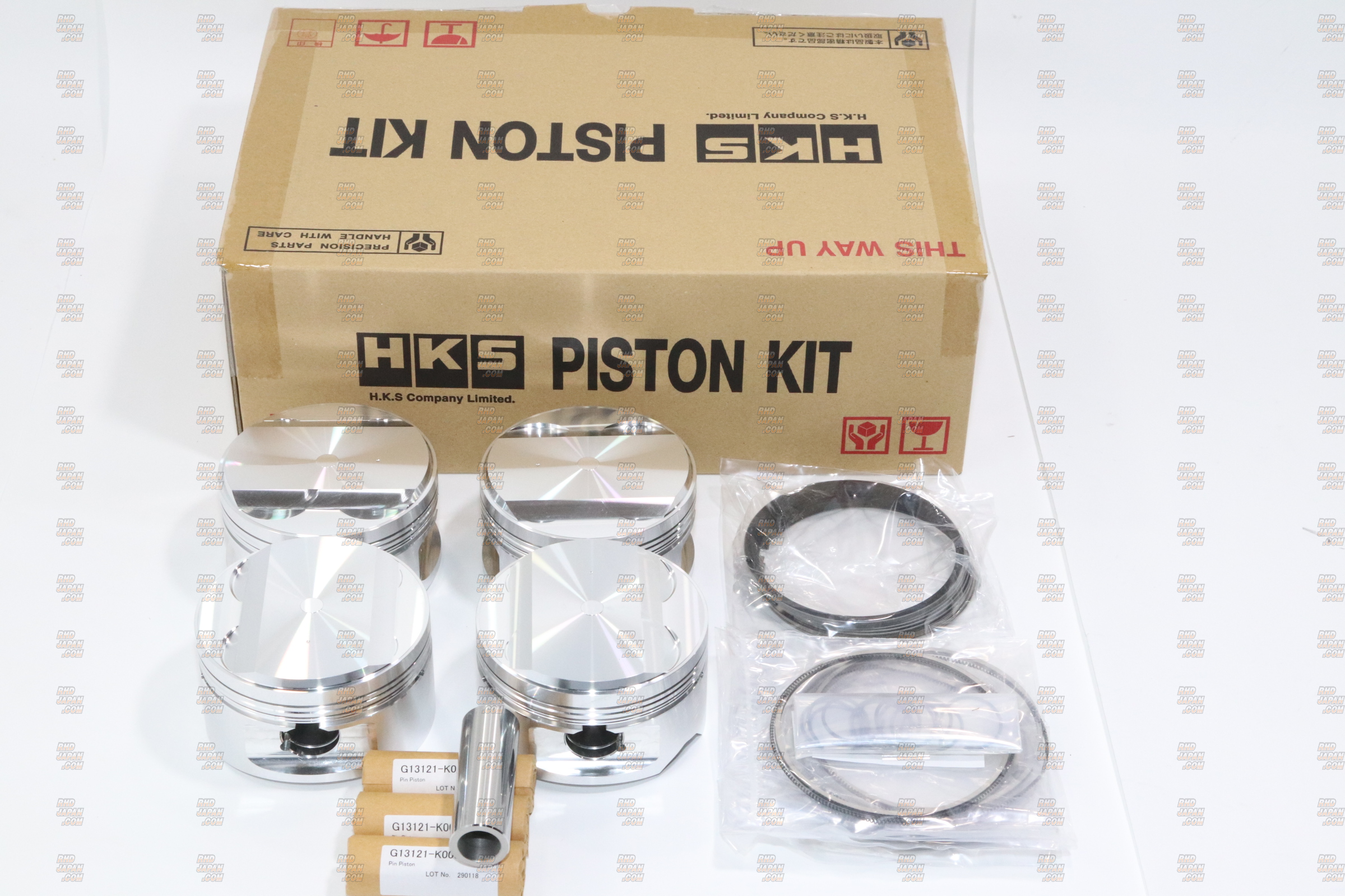 HKS Forged Piston Kit - 4G63