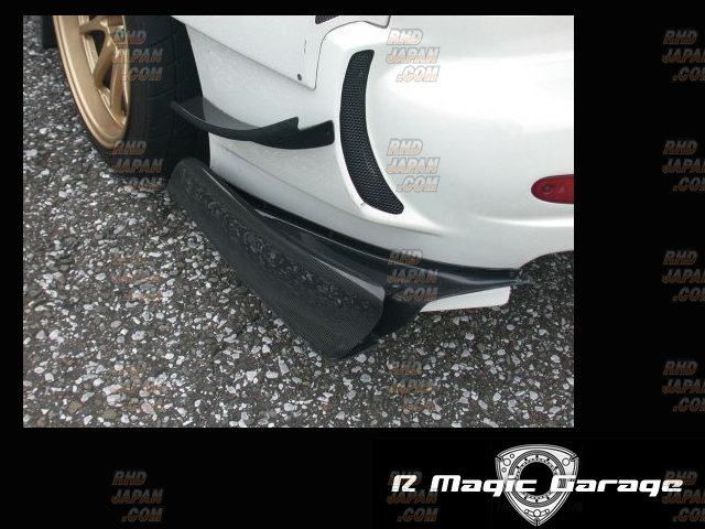 R-Magic FRP Air Rectificator Rear Side Diffuser - FD3S - RHDJapan