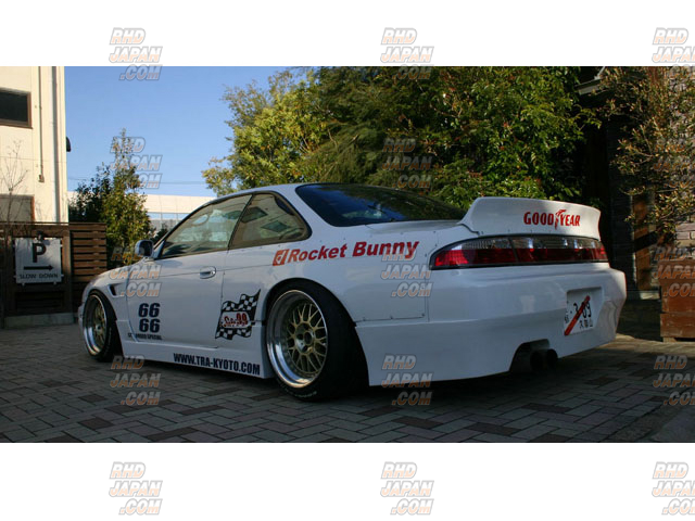 S13シルビア リアウィング TRA京都 6666カスタム ダックテール