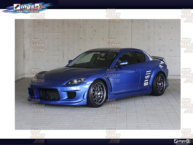 ings イングス SE3P RX-8 RX8 前期 フロントバンパー 外装 FRP製 27A 