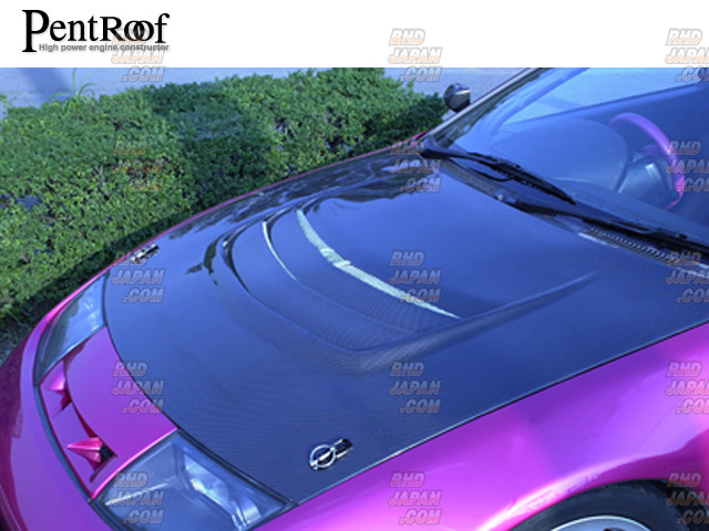 Pentroof Carbon Circuit SPL Aero Bonnet Hood Z32 - RHDJapan