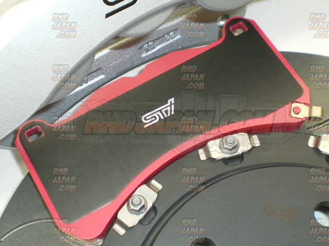 STI 6-Pot Full Brake Set Front Calipers Rotors Pads Lines