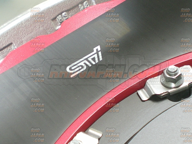 STI 6-Pot Full Brake Set Front Calipers Rotors Pads Lines