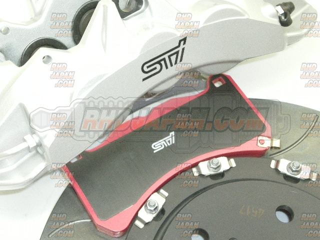 STI 6-Pot Full Brake Set Front Calipers Rotors Pads Lines