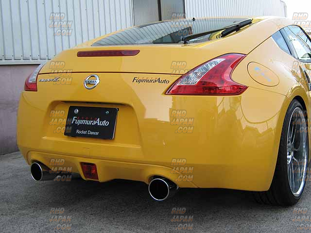 Fujimura Auto Rocket Dancer Gentle Sound Muffler Exhaust Stainless Tail - Fairlady Z Z34