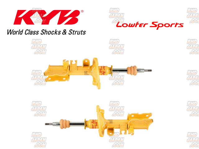KYB Lowfer Sports Front Strut Shock Absorber Suspension - Y33