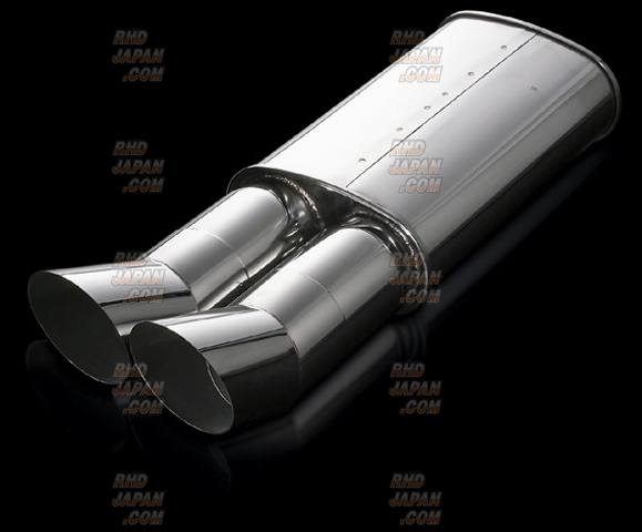 Aimgain V-Class Exhaust Muffler Dual Side - Y33 - RHDJapan