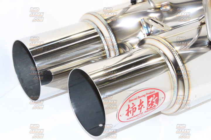 小物 number (n)ine long muffler Kakimoto Racing Hyper Full Mega N1+ Full Dual Exhaust Muffler