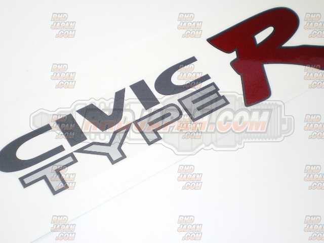 Type R Ek9 Sticker Honda OEM Civic Type R Side Decals EK9 - RHDJapan