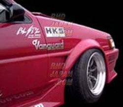Run Free Front Wide Fenders - AE86 Levin