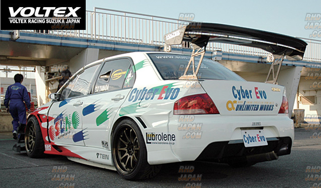 VOLTEX Rear Over Fender Set Street Version - Evo IX CT9A - RHDJapan