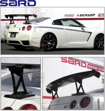 Sard GT Wing Fuji Spec M Carbon Plain Weave - R35 - RHDJapan