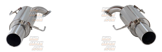 HKS Silent Hi-Power Exhaust System Tails - BPE BP5 - RHDJapan