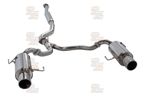 HKS silent high power リアピース BL5用 HKS Silent Hi-Power Exhaust System - BL5 - RHDJapan
