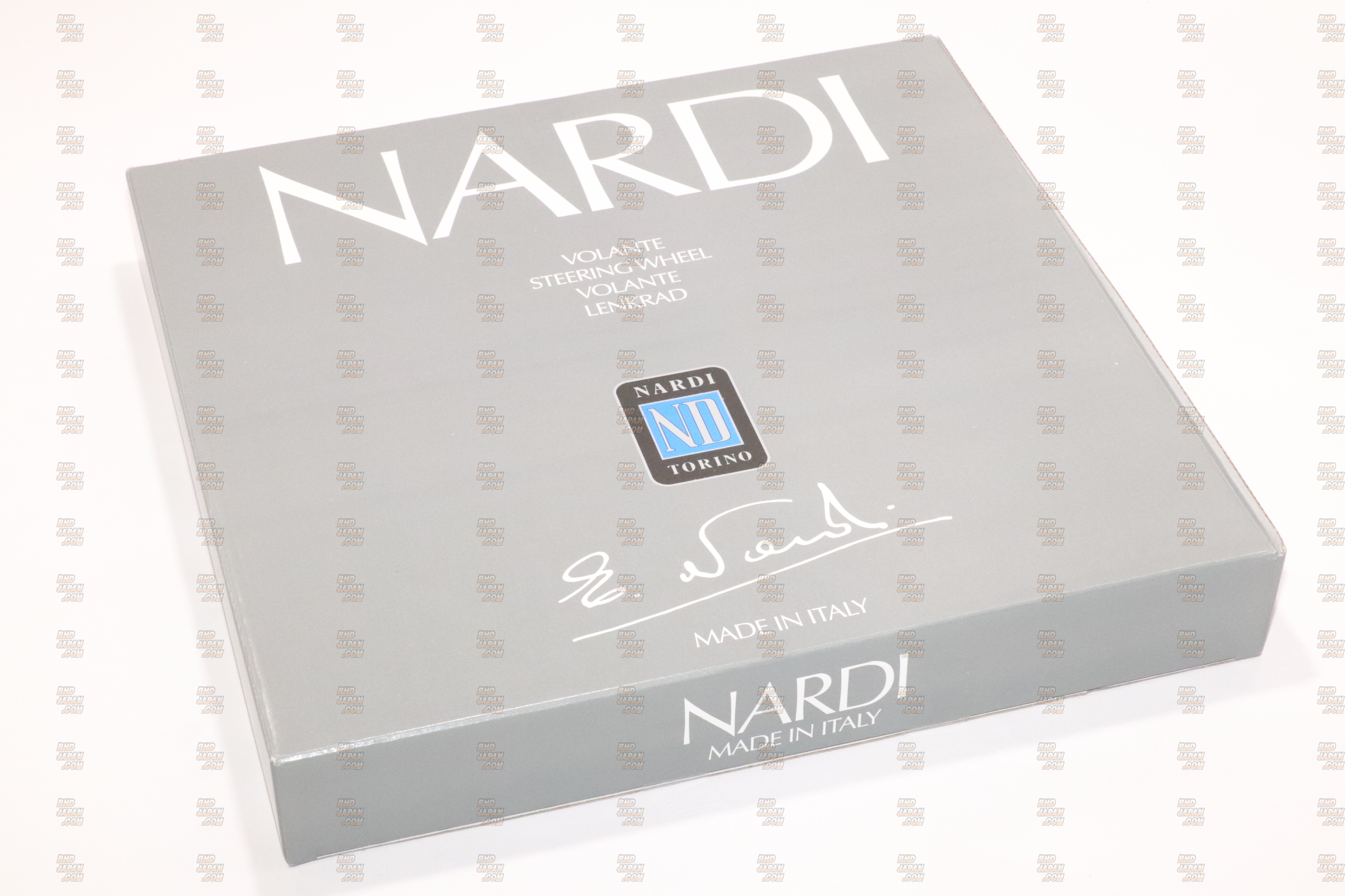 NARDI Classic Steering Wheel Smooth Leather Black Spoke - 360mm