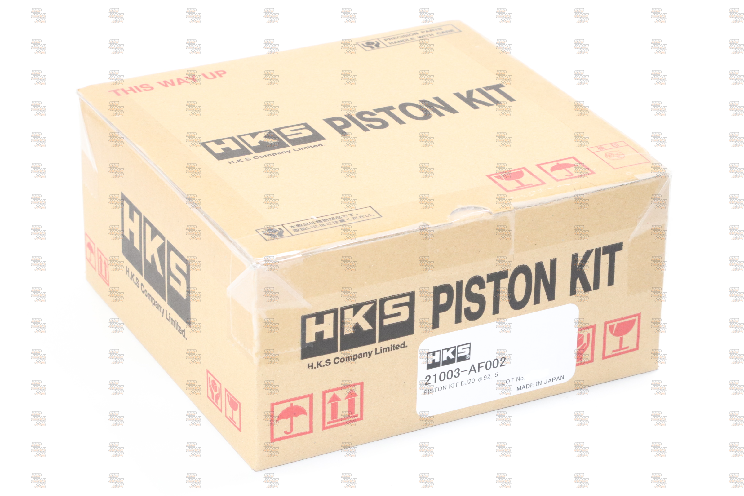 HKS Forged Piston Full Kit EJ20 2.2L main image 0