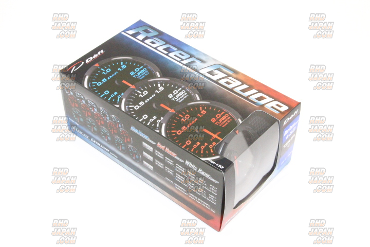 Defi Racer Gauge Pressure 60mm - Blue - RHDJapan