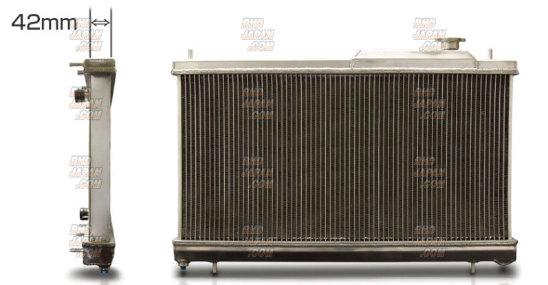 Lz0 Radiator Blitz Racing Radiator Type-ZS - Lancer Evolution X CZ4A - RHDJapan
