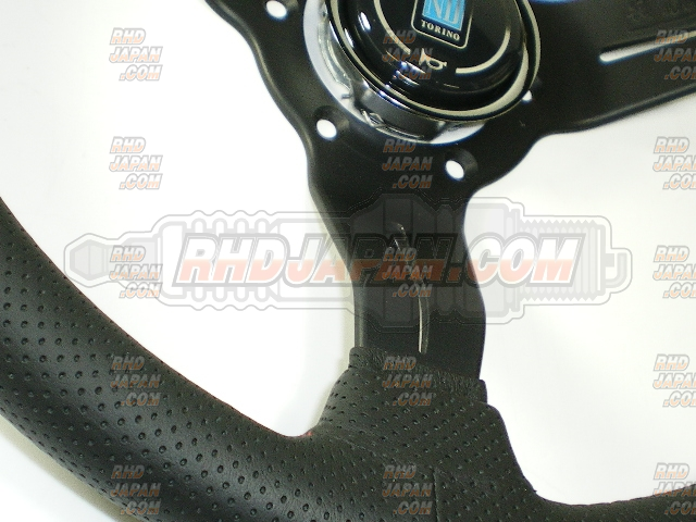 NARDI Steering Wheel - Deep Cone Sports Type Rally Blue Stitch