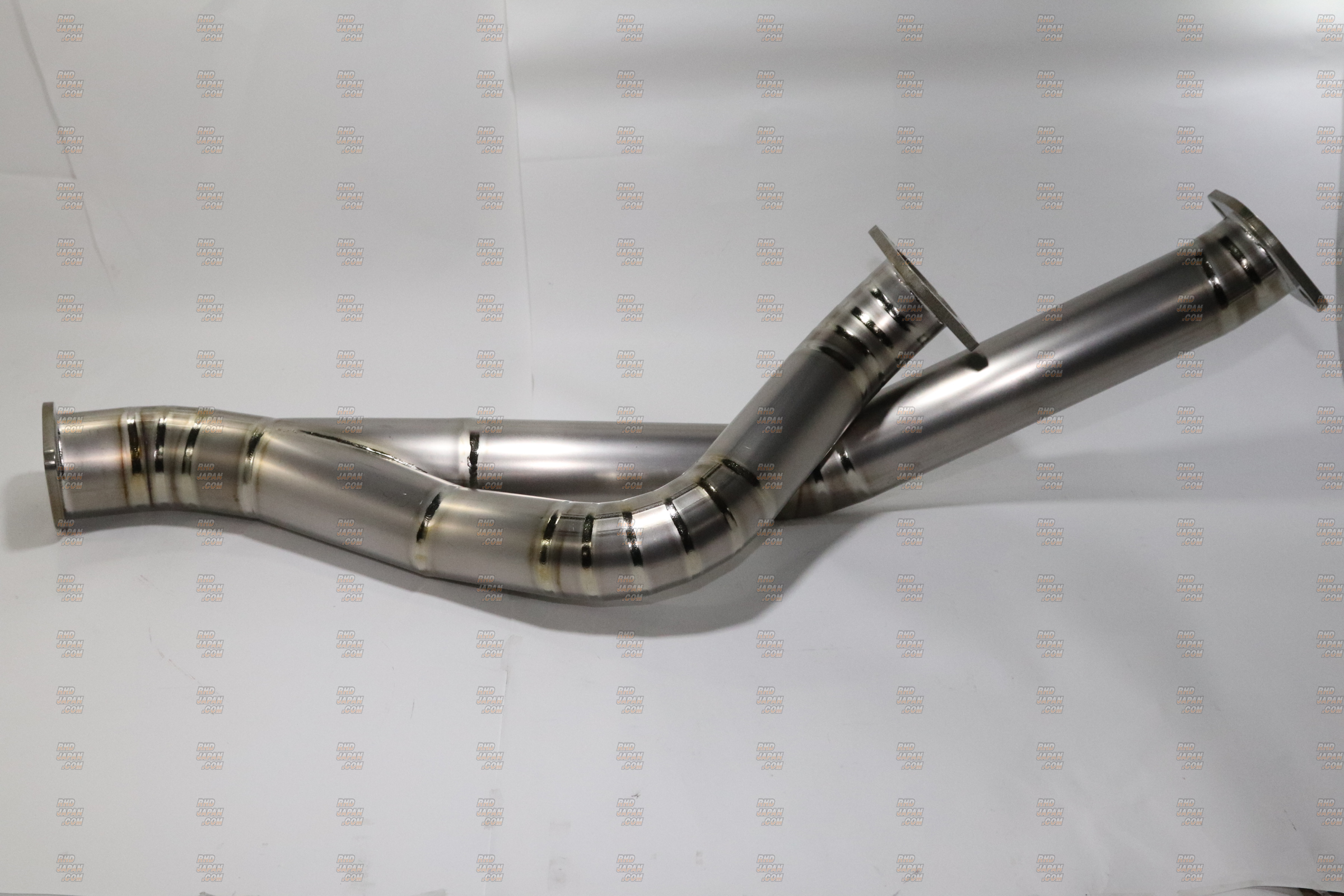 Midori Seibi Center Titanium Front Pipe 90mm - BNR34