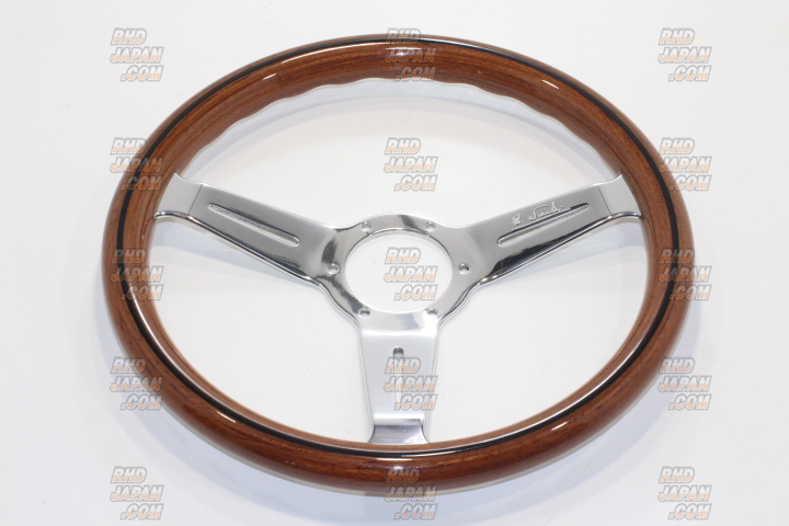 NARDI Classic Steering Wheel Wood Polished Spoke - 360mm - RHDJapan