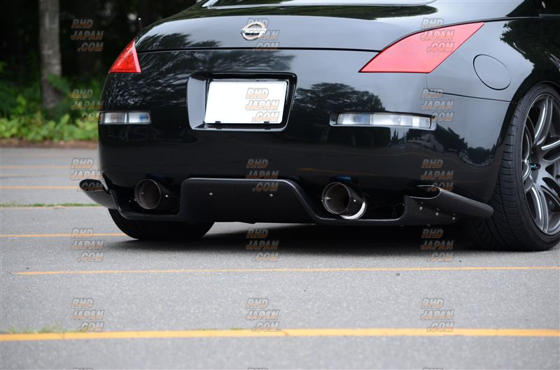 Top Secret G-Force Rear Under Diffuser for Normal Body Carbon