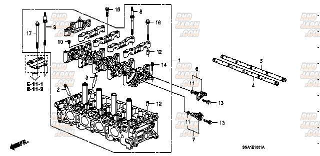 Honda OEM Cylinder Head Assembly - Civic Type-R FD2 Type-R