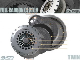 ATS & Across Clutch Center Hub Twin Triple - Standard Input Shaft
