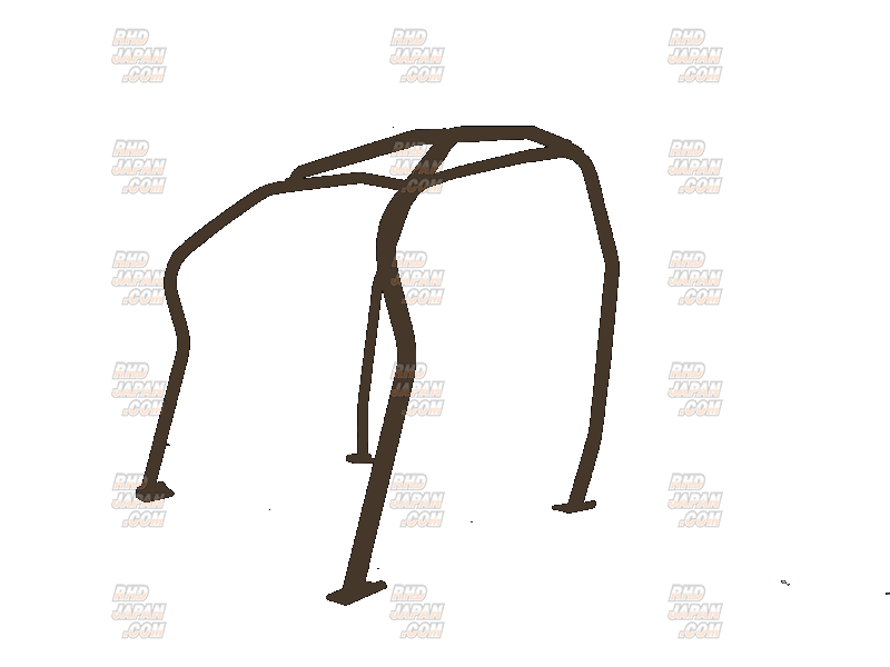 Saito Roll Cage 4 Point Side Bar Pillar Fitting - Full Capacity Front 4 S15