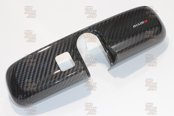 Nismo Room Mirror Cover Carbon Fiber - Harness Type
