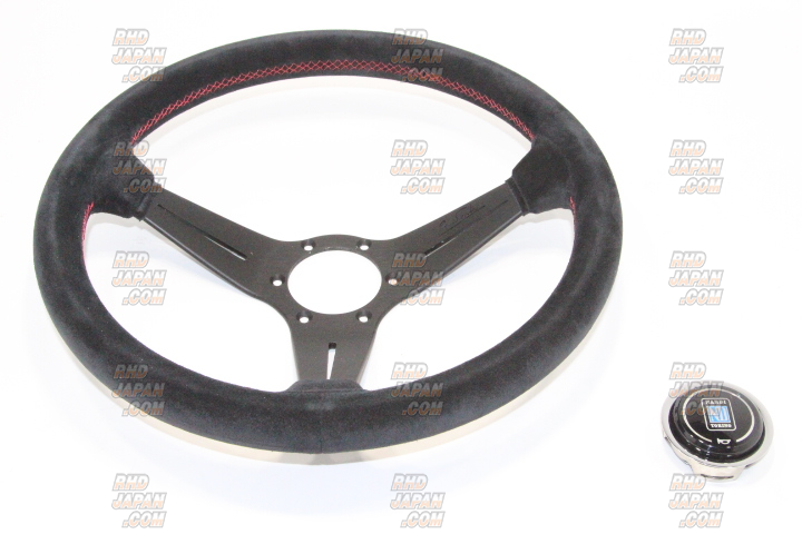 NARDI Sports Type Rally Steering Wheel Deep Cone - Suede 350mm