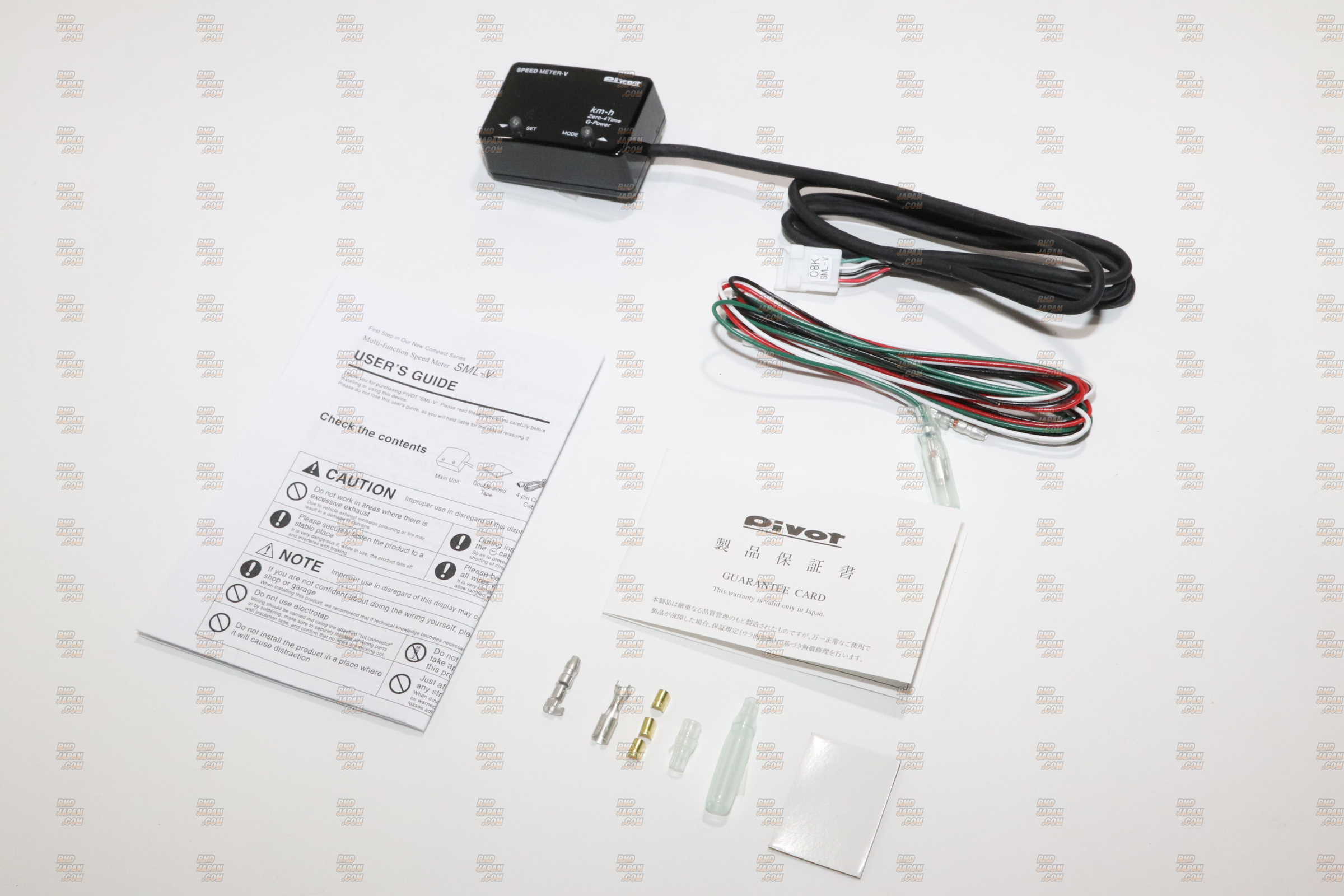 Pivot Speed Meter V - Red - RHDJapan