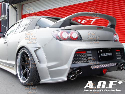 Auto Craft Evolution A.C.E. 4 Piece Aero Kit - RX-8 SE3P Kouki 