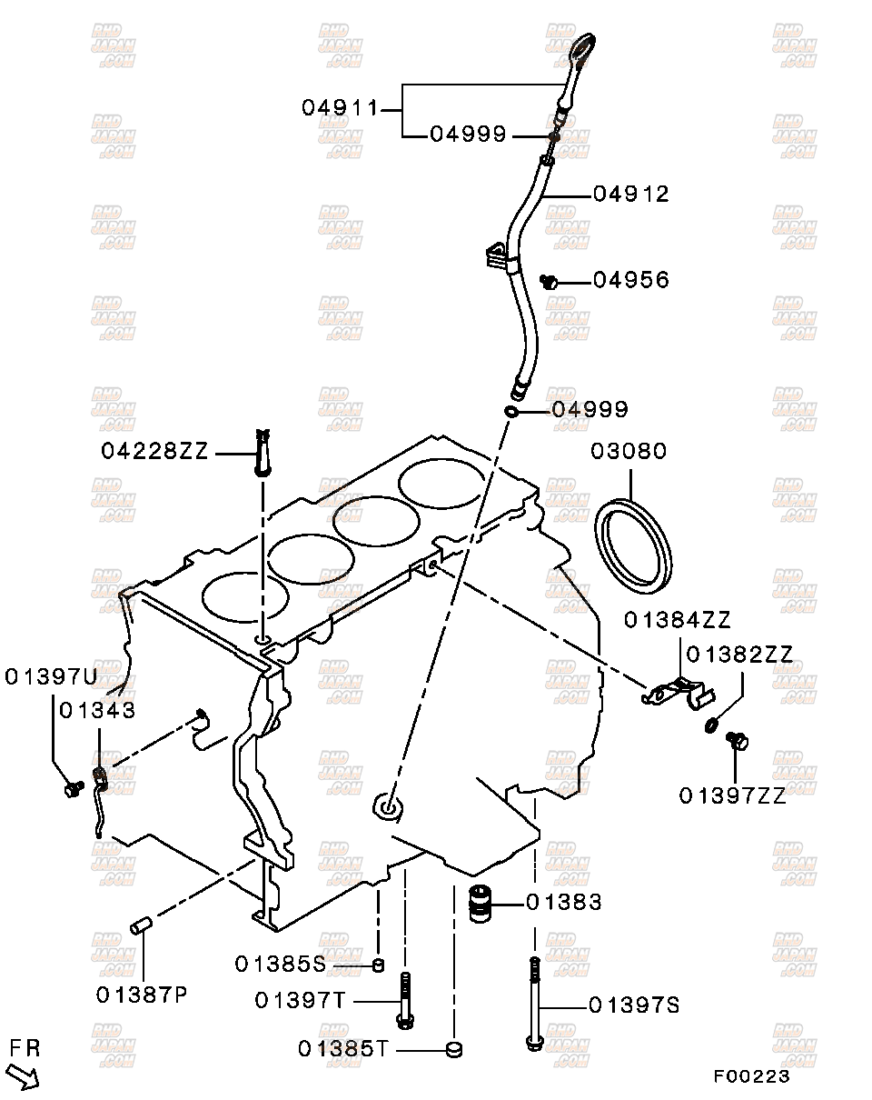 Mitsubishi OEM Oil Feeder Control Valve Filter - Evolution X CZ4A