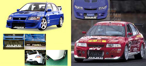 DAMD Front Bumper FRP - CP9A