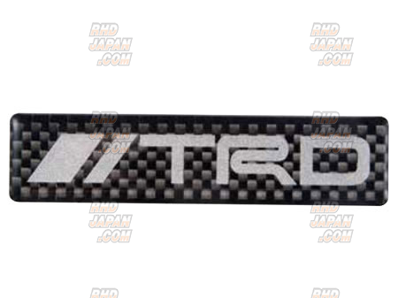 TRD Carbon Sticker Logo Type