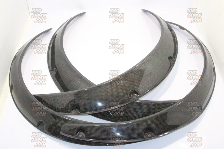 Restored Over Fender Set Carbon Fiber Plain Weave - Fairlady Z S30