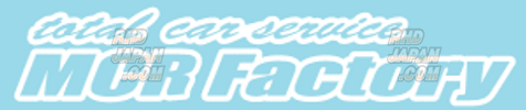 MCR Factory Total Car Service Sticker - Small