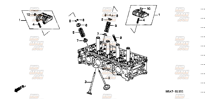Honda OEM Cotter Valve
