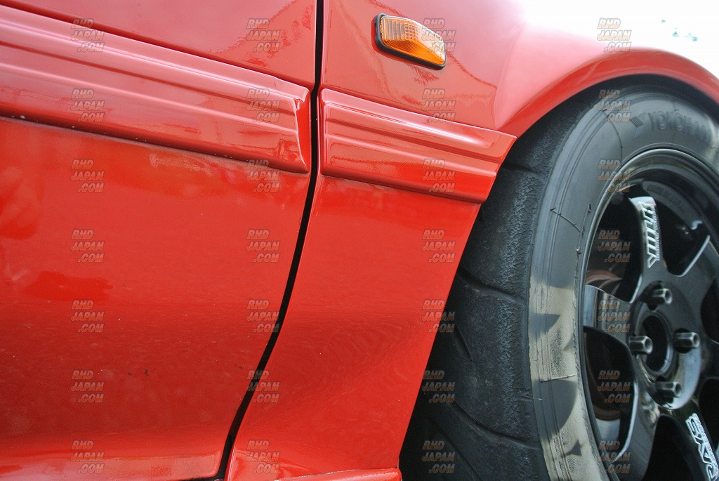 Car Craft BOON Osaka JDM FRP Front Wide Fender - EF9 Civic - RHDJapan