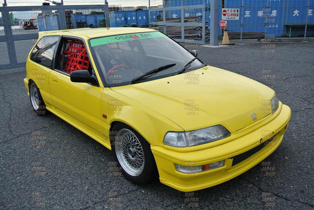 大阪JDM EFシビック EF CR-X用ワイドフェンダー FRP Car Craft BOON Osaka JDM FRP Front Wide Fender - EF9 Civic - RHDJapan