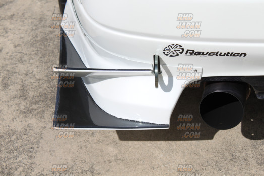 Garage Mak Carbon Rear Bumper Canards - S15 Silvia