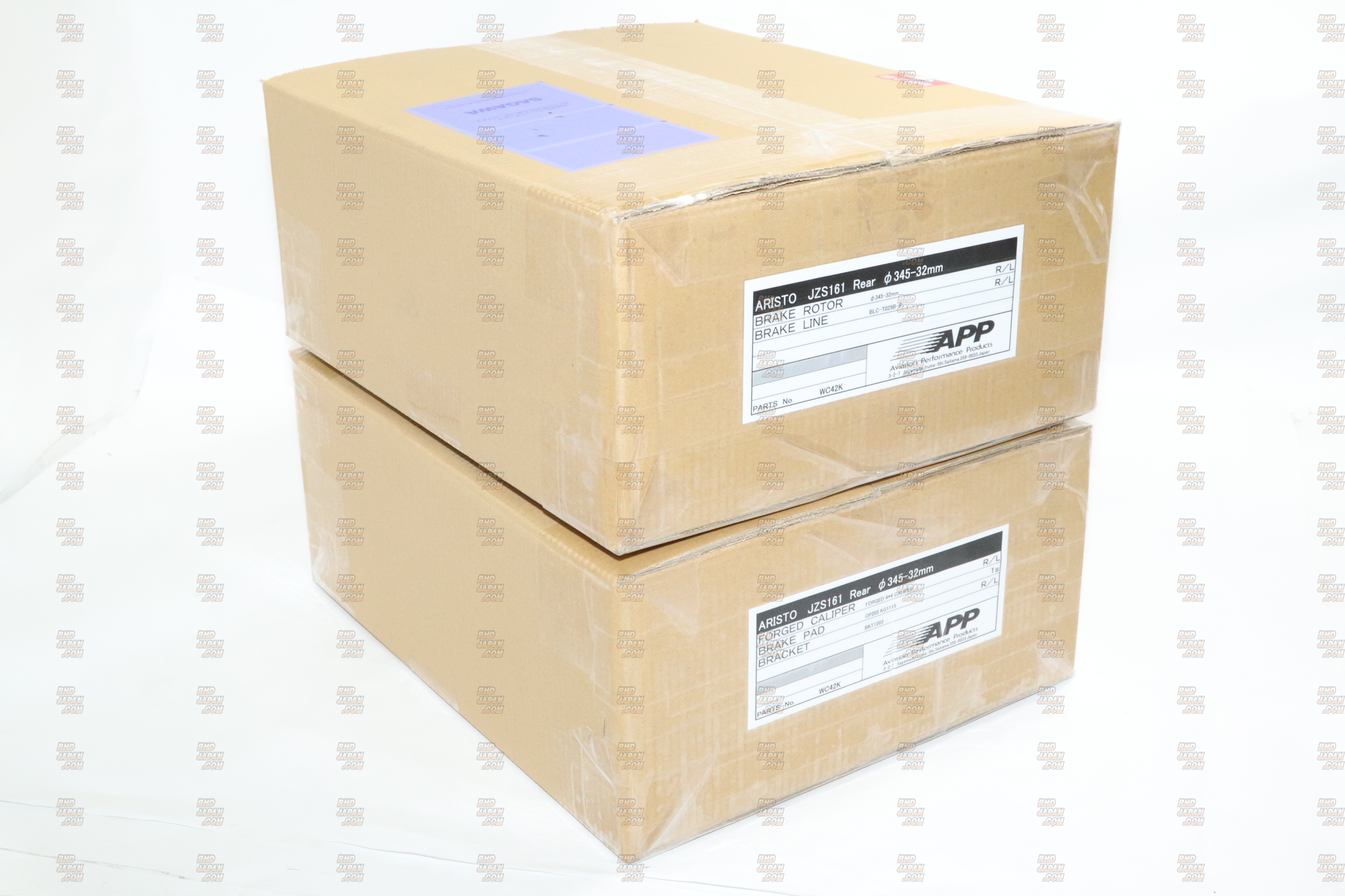 APP Rear 4 POT Titanium Brake Caliper Kit - JZS160 JZS161 - RHDJapan