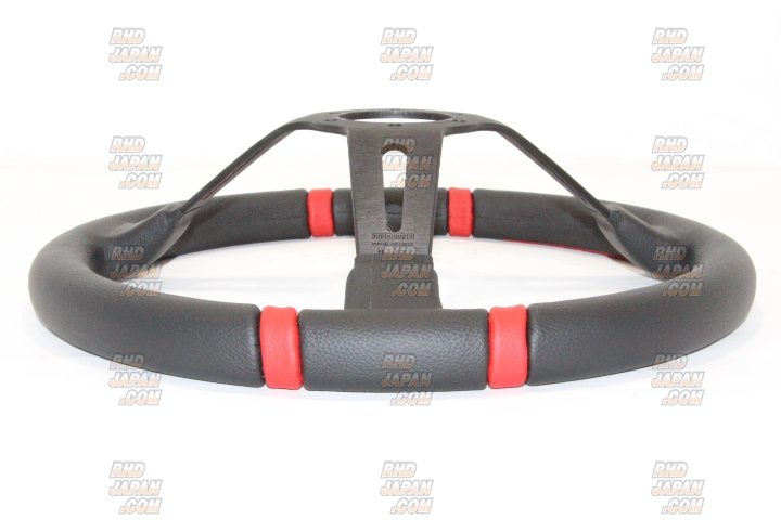 MOMO Drifting Steering Wheel 350mm - Red - RHDJapan