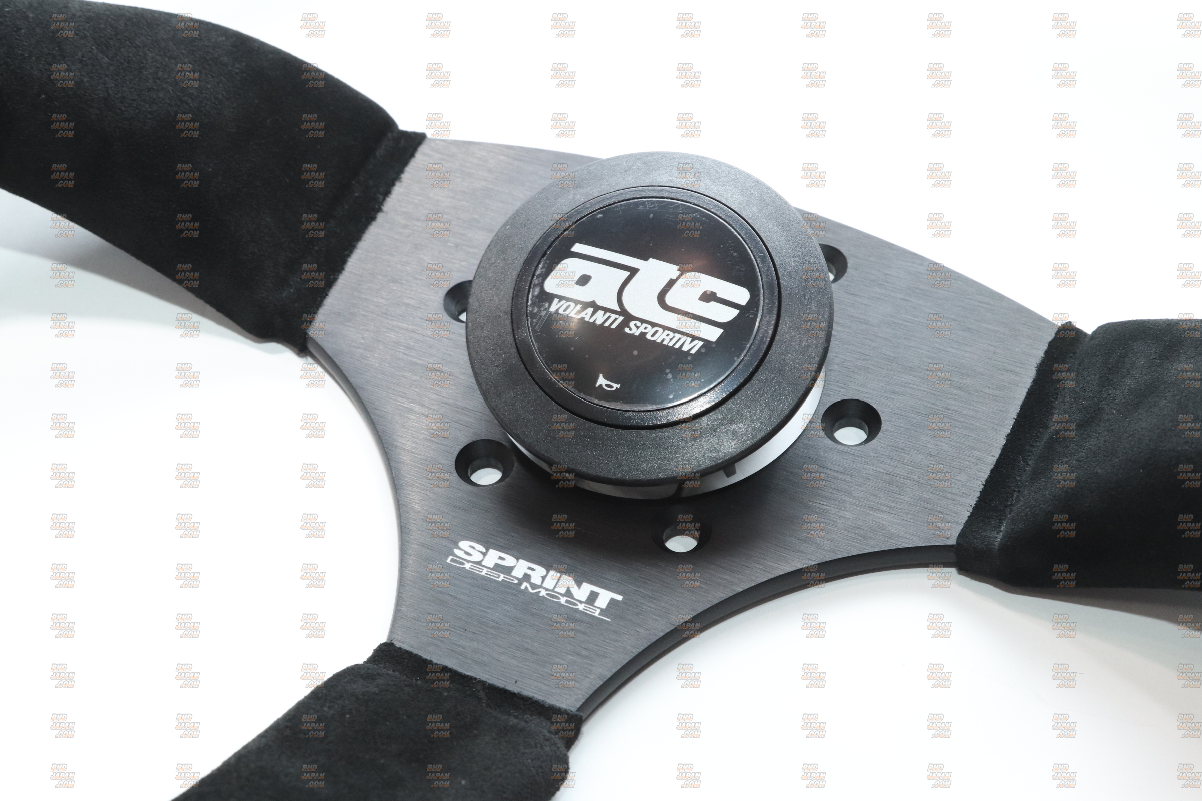 ATC Sprint Deep Model Steering Wheel - 350mm All Suede - RHDJapan